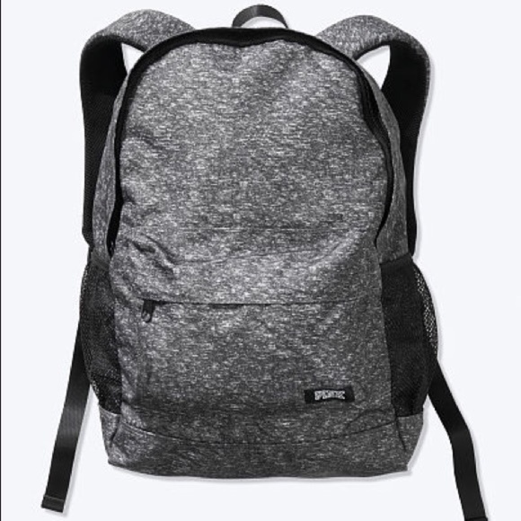 Victoria’s Secret PINK Classic Backpack Gray NEW